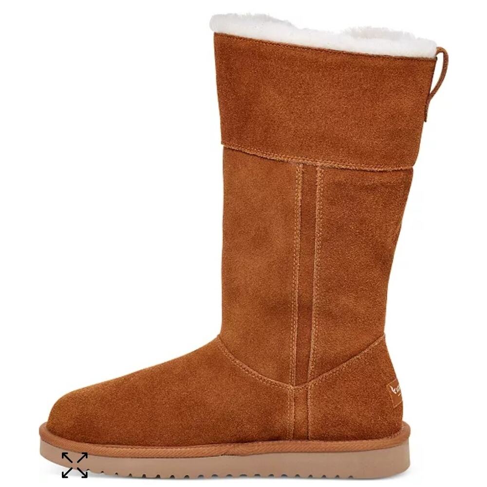 Women's Tall Suede Winter Boot - Chestnut